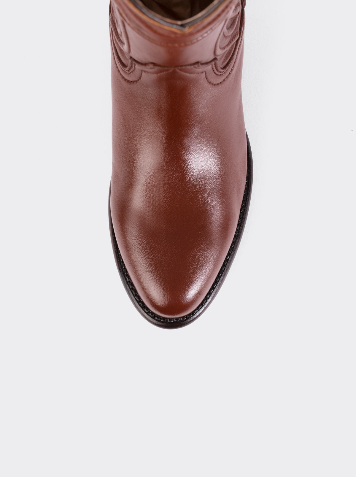 Bota Roper con Suela de Cuero Borrego Café Estilo 1005