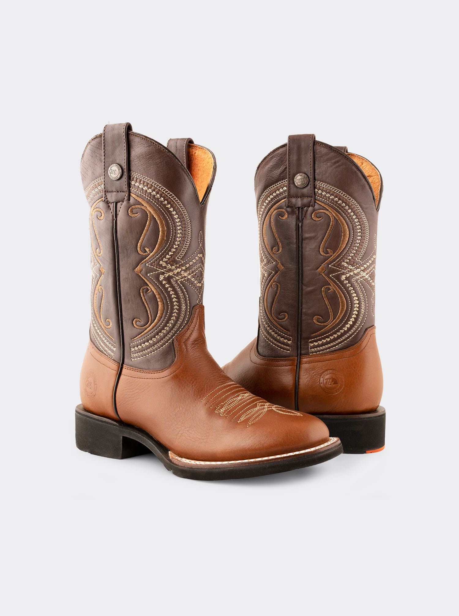 Rodeo Boot with Lightweight Sole for Work Challenger Mahogany 1546