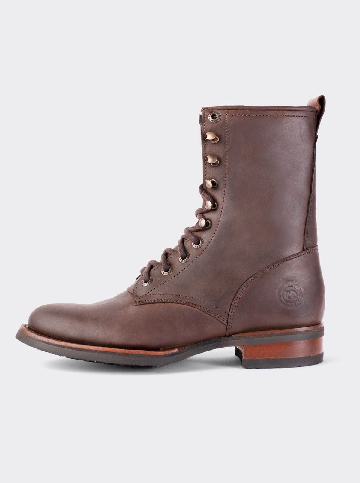 Botín Vaquero Lacer Suela Vibram Resistente a Aceites Crazy Cafe Estilo 6309