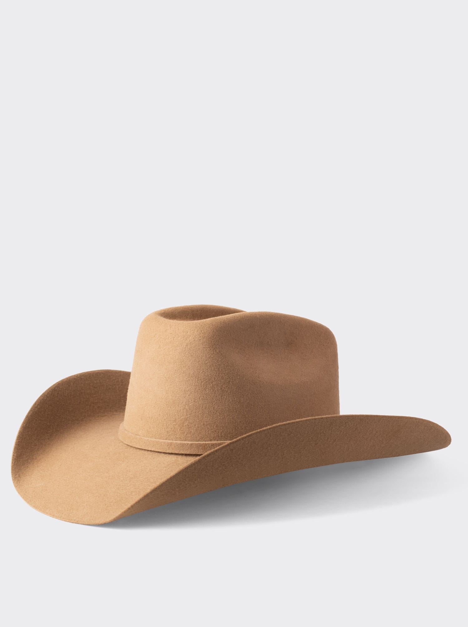 Sombrero Vaquero Unisex Estilo Texana Segundos Lana Camel