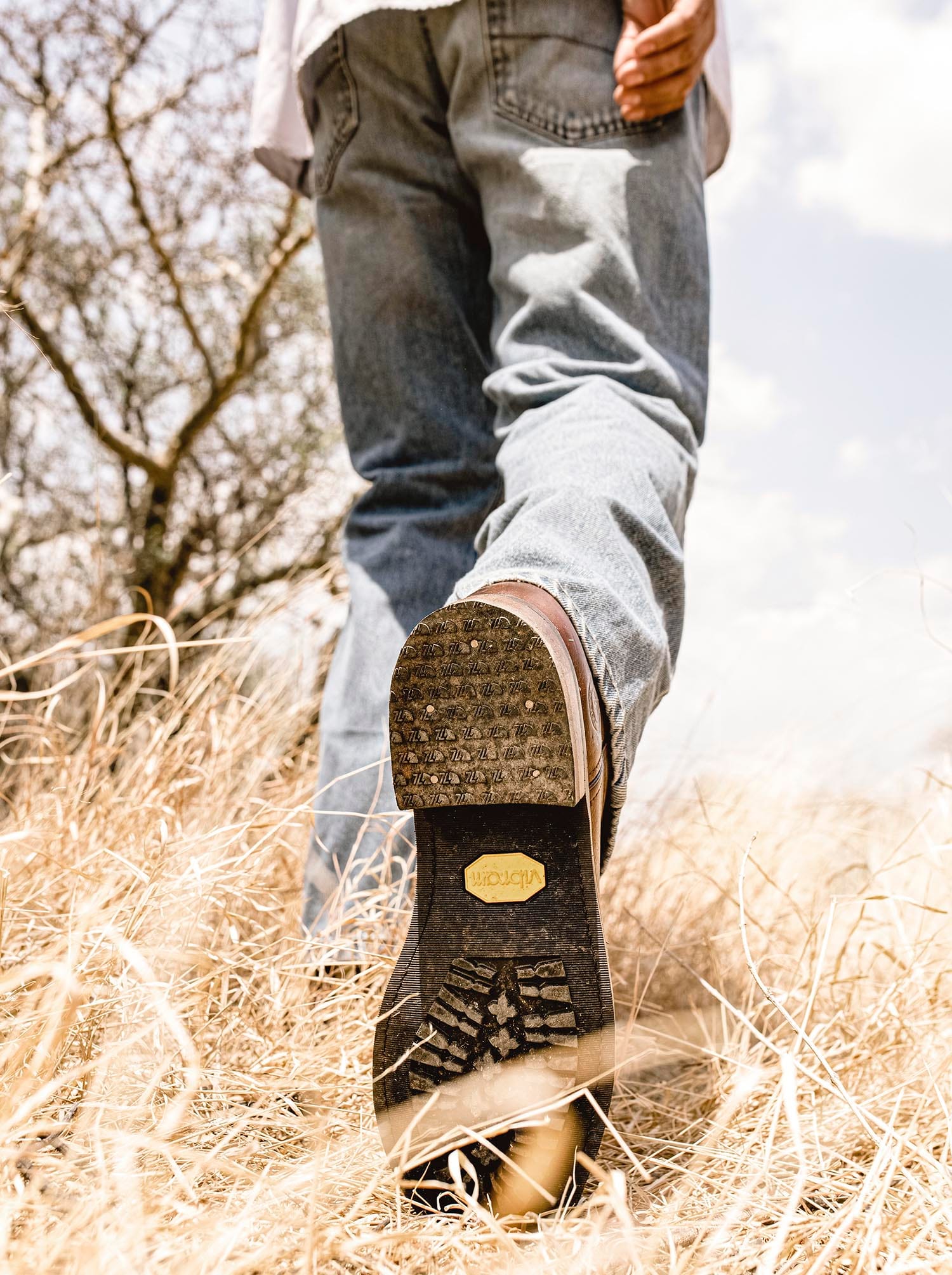 Roper Boot with Zipper and Oil Resistant Vibram Sole Paddock Expresso Style 1677