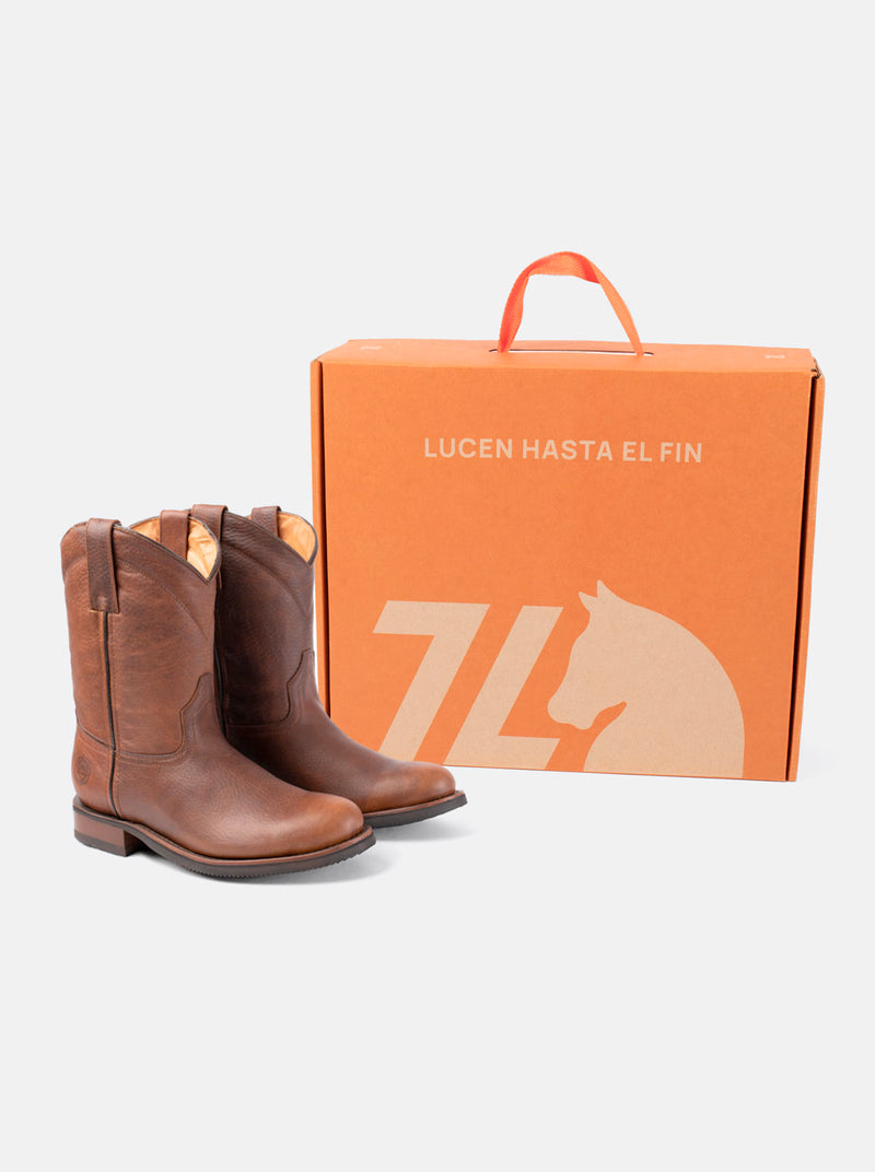 Bota Roper con Suela Antiderrapante Bull Fight Ocre Estilo 1000 – Siete ...