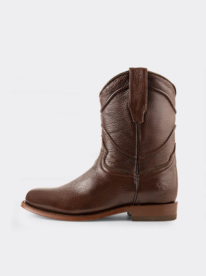 Bota Roper Siete Leguas piel Venado Geniuno Chocolate 1001
