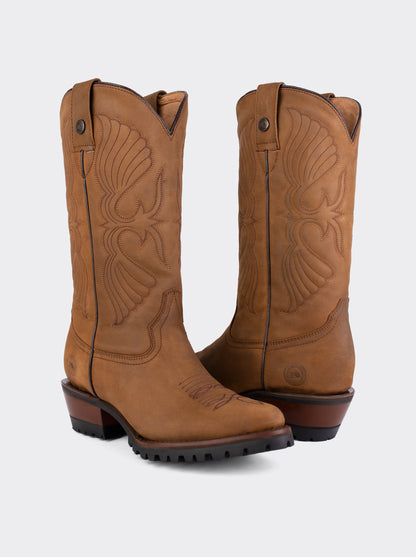 Track Cowboy Work Boot Crazy Papaya Style 1345