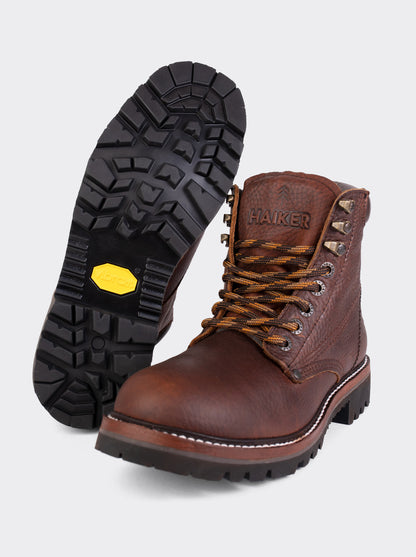Bota Haiker Bull Fight Ocre con Suela Vibram Estilo 2413