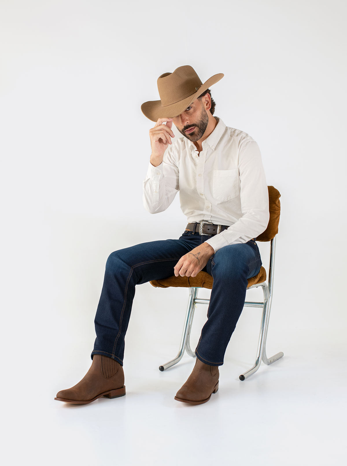 7L FLEX Regular Cut Denim Jeans Smooth Indigo