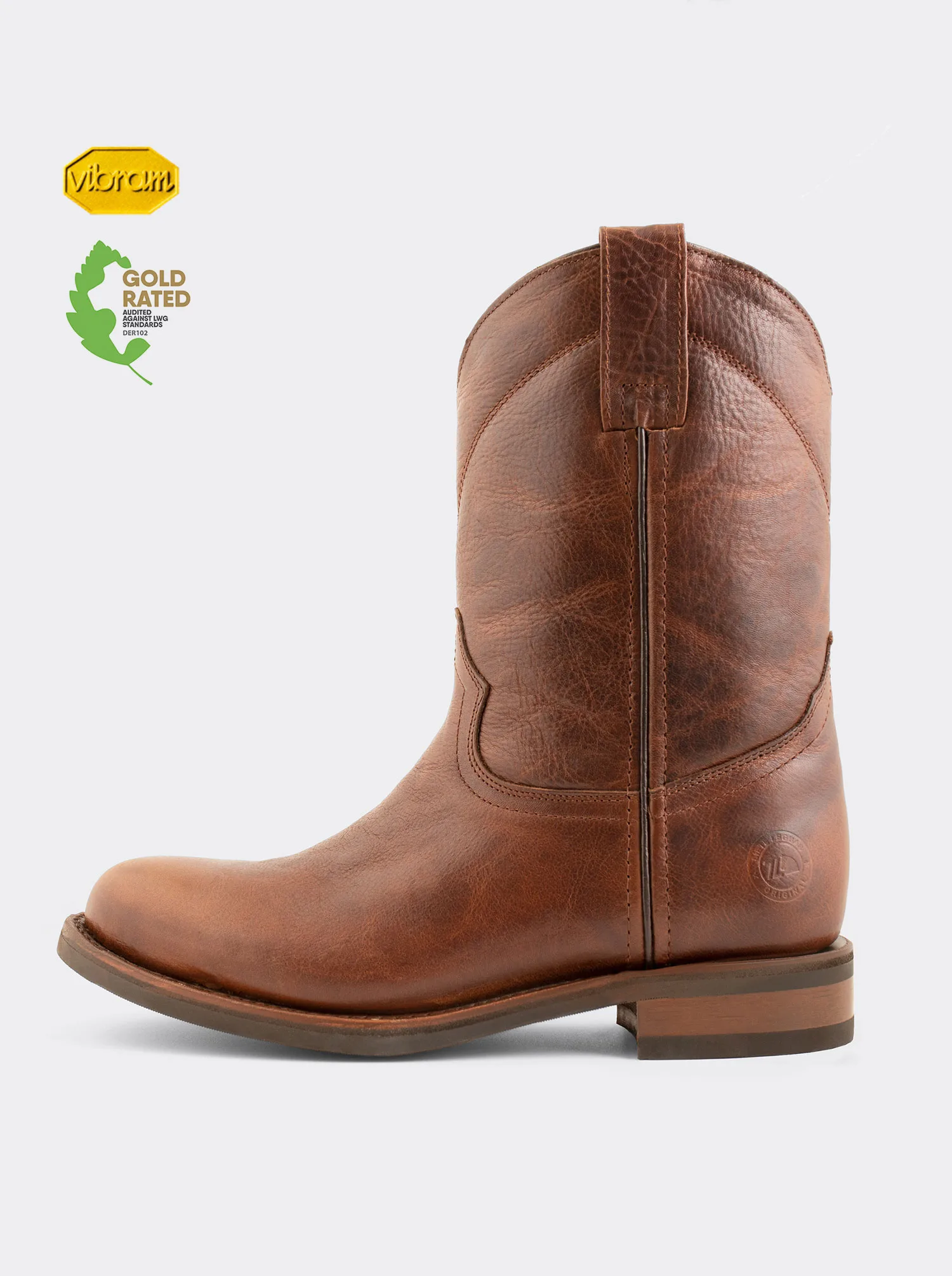 【美品】PuntoPigro　ROPER BOOTS WITH VIBRAM Punto Pigro - Men's CR24 Water Proof Boots in Tdm – gravitypope